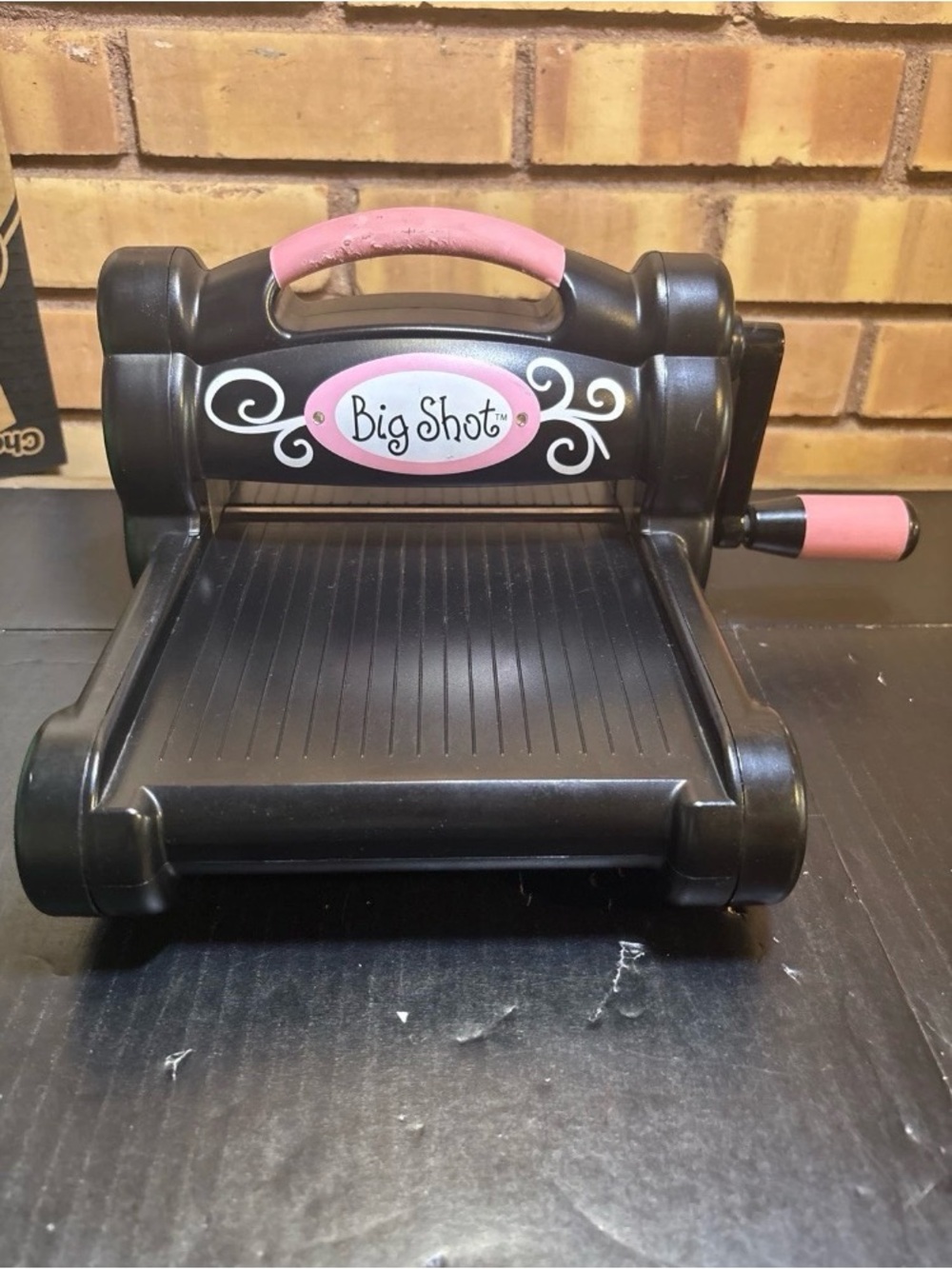 Sizzix Big Shot Manual Die Cutting & Embossing Machine Black & Pink